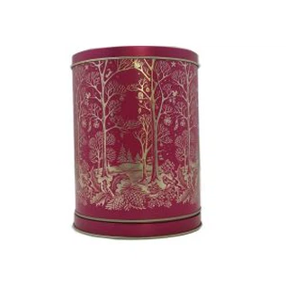 Personalizado redondo música lata atacado