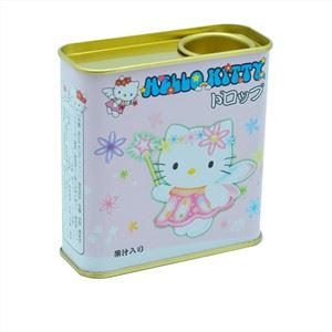 Embalagem de doces de metal japoneses